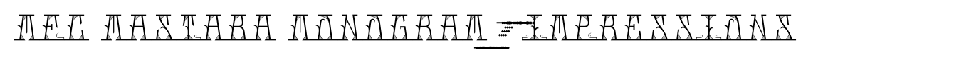 MFC Mastaba Monogram 10000 Impressions